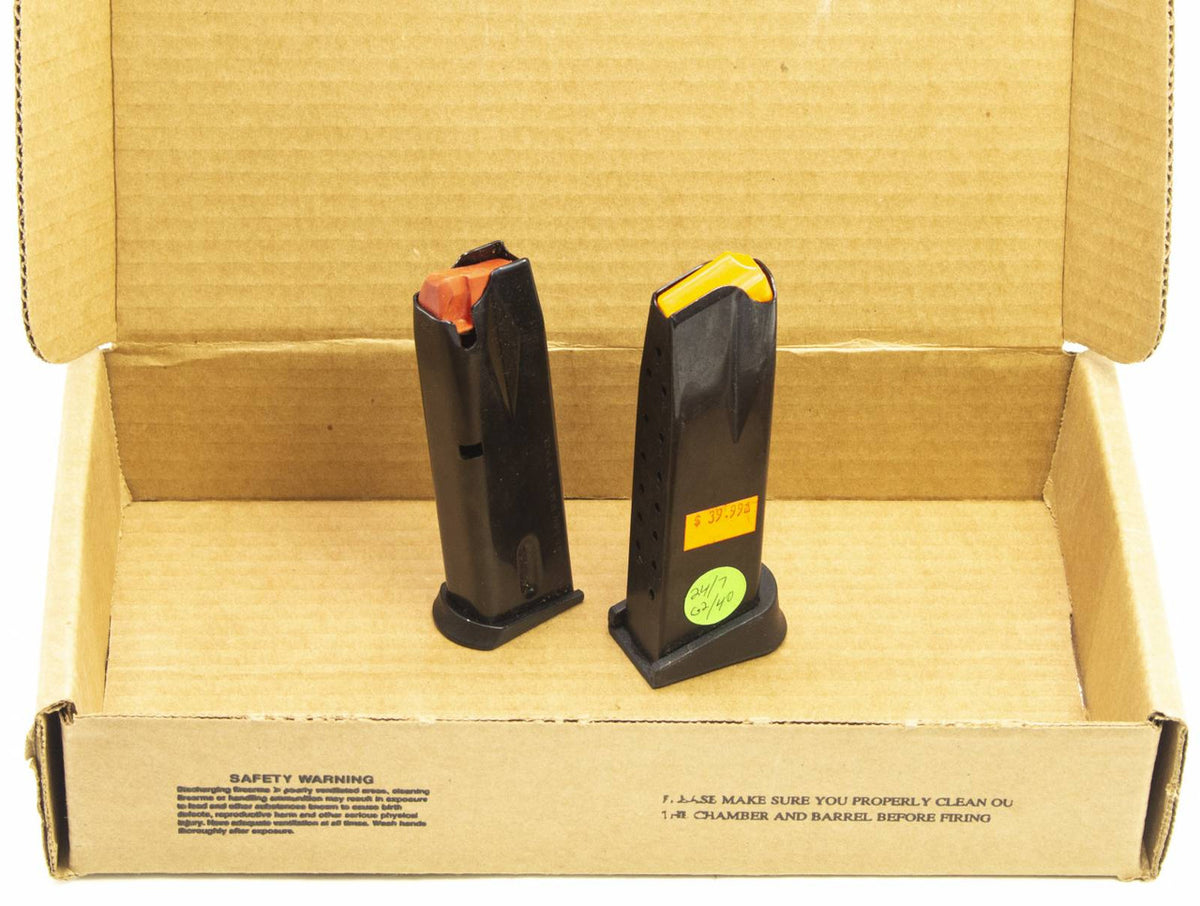 2 USED .40 CAL MAGS