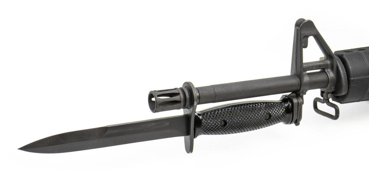 Colt Marked M16 M7 Rifle Bayonet and Scabbard - US Made