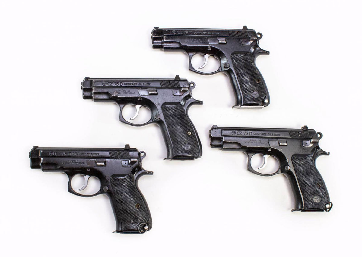 Ceska 9mm CZ75D Compact Black Pistol