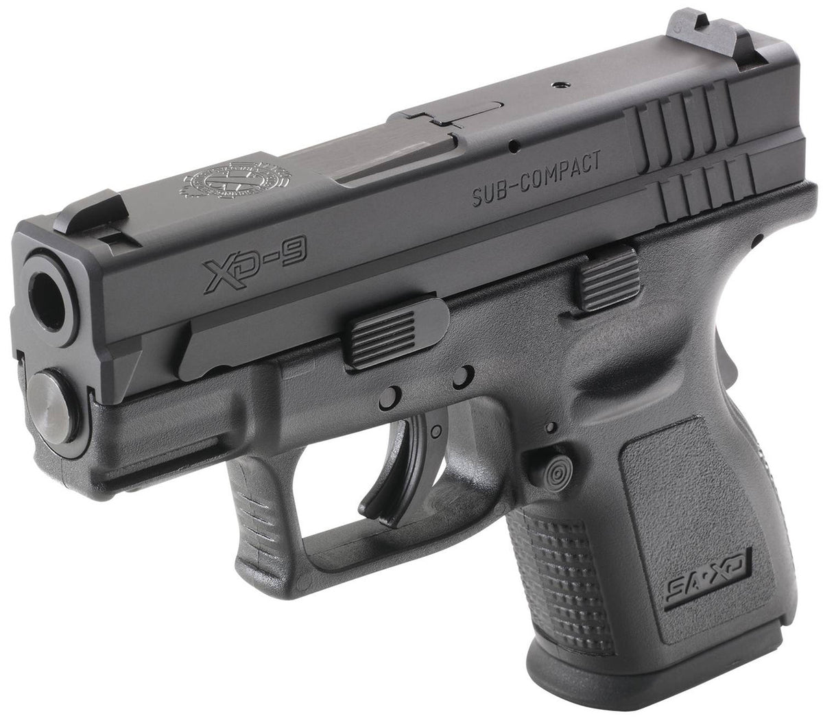 Springfield Armory XDD9801HC XD Defender Sub-Compact 9mm Luger 3 13+1 Black Black Polymer Grip