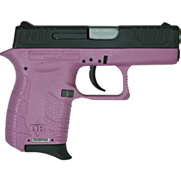 Diamondback DB380HP DB380 Micro-Compact 380 ACP 2 6+1 Hot Pink Black Stainless Steel Slide Hot Pink Polymer Grip