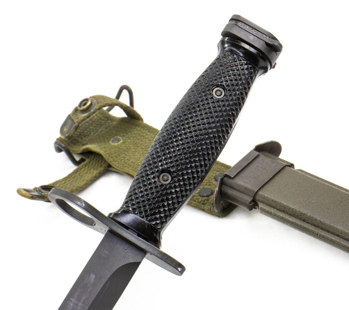Colt Marked M16 M7 Rifle Bayonet and Scabbard - US Made
