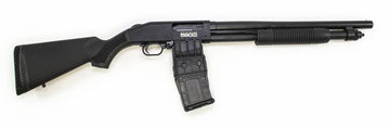 Mossberg 12 Gauge 18.50 2.75 10+1, 590M Mag-Fed Blued