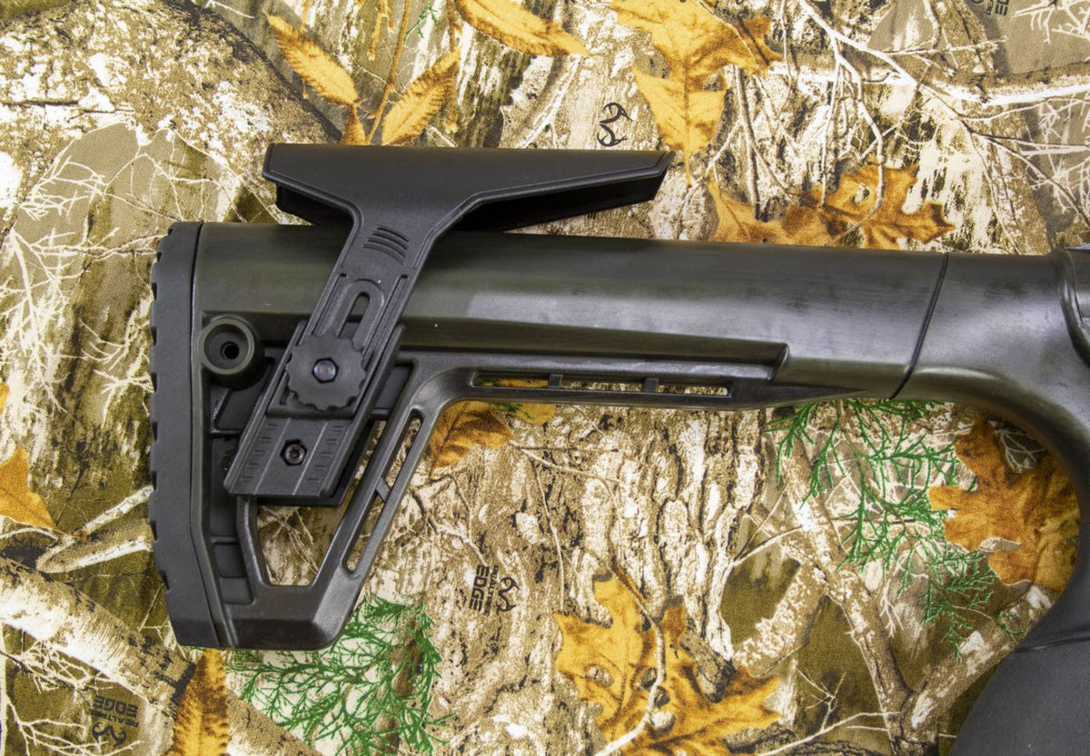 Monastor 102 Battle Worn Green Semi Auto Shotgun 12ga