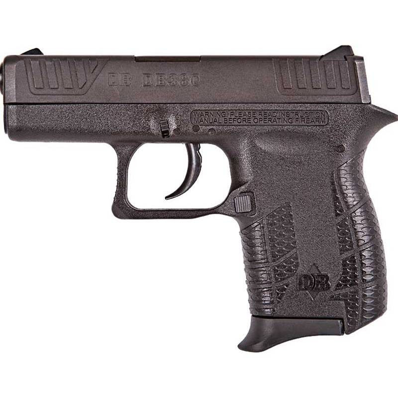 Diamondback DB380 Micro-Compact 380 ACP 2 6+1 Black Black Stainless Steel Slide Black Polymer Grip