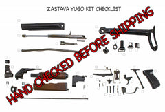 YUGO M70A1 7.62x39 MILLED UNDERFOLDER PARTS KIT