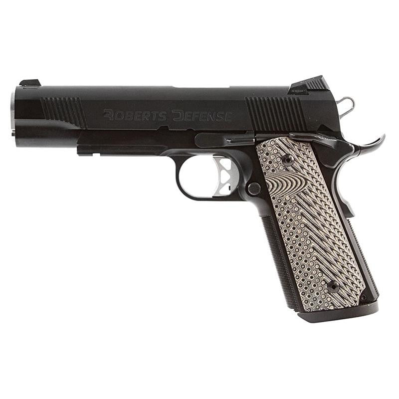 Roberts Defense Dark Ops Pro 1911 Semi-Auto .45 ACP 5 Match Grade Barrel Black Nitride Finish