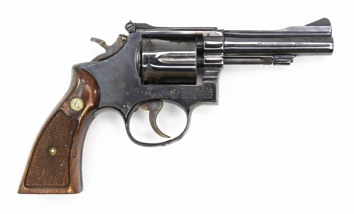 S&W 15-3 Revolver, .38 Special, 4 Barrel, Blued Copy