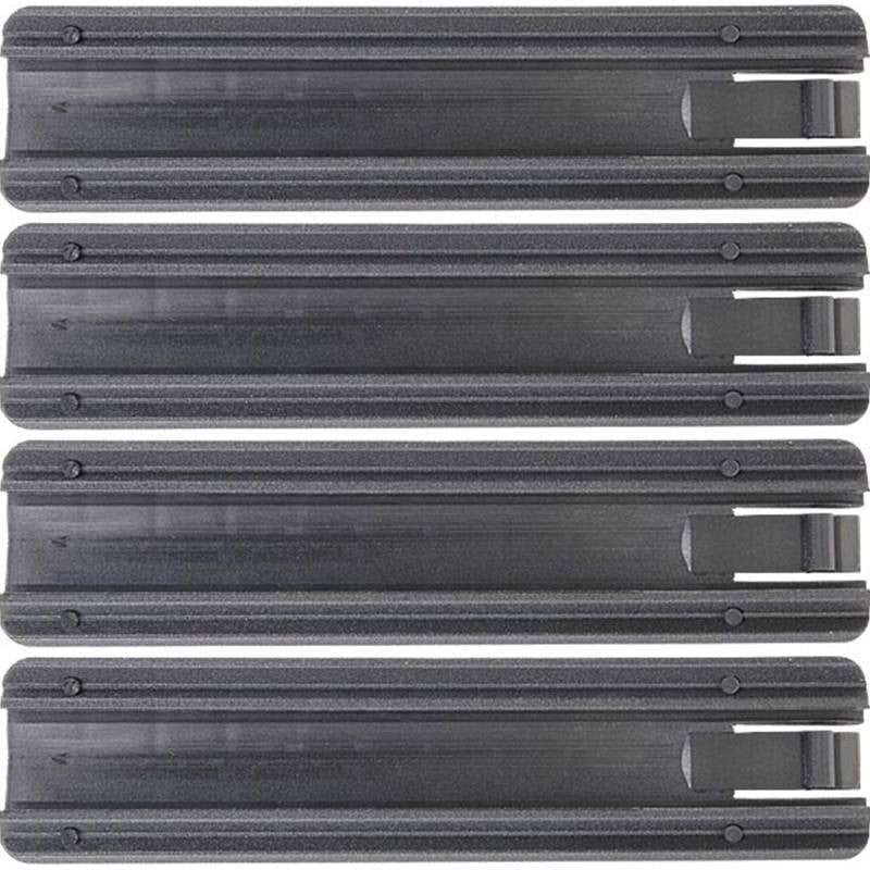 ProMag PM015A Picatinny Rail Cover  Black Polymer 11 4 Per Pack