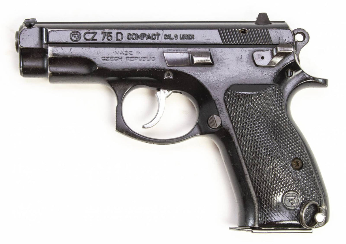 Ceska 9mm CZ75D Compact Black Pistol2365