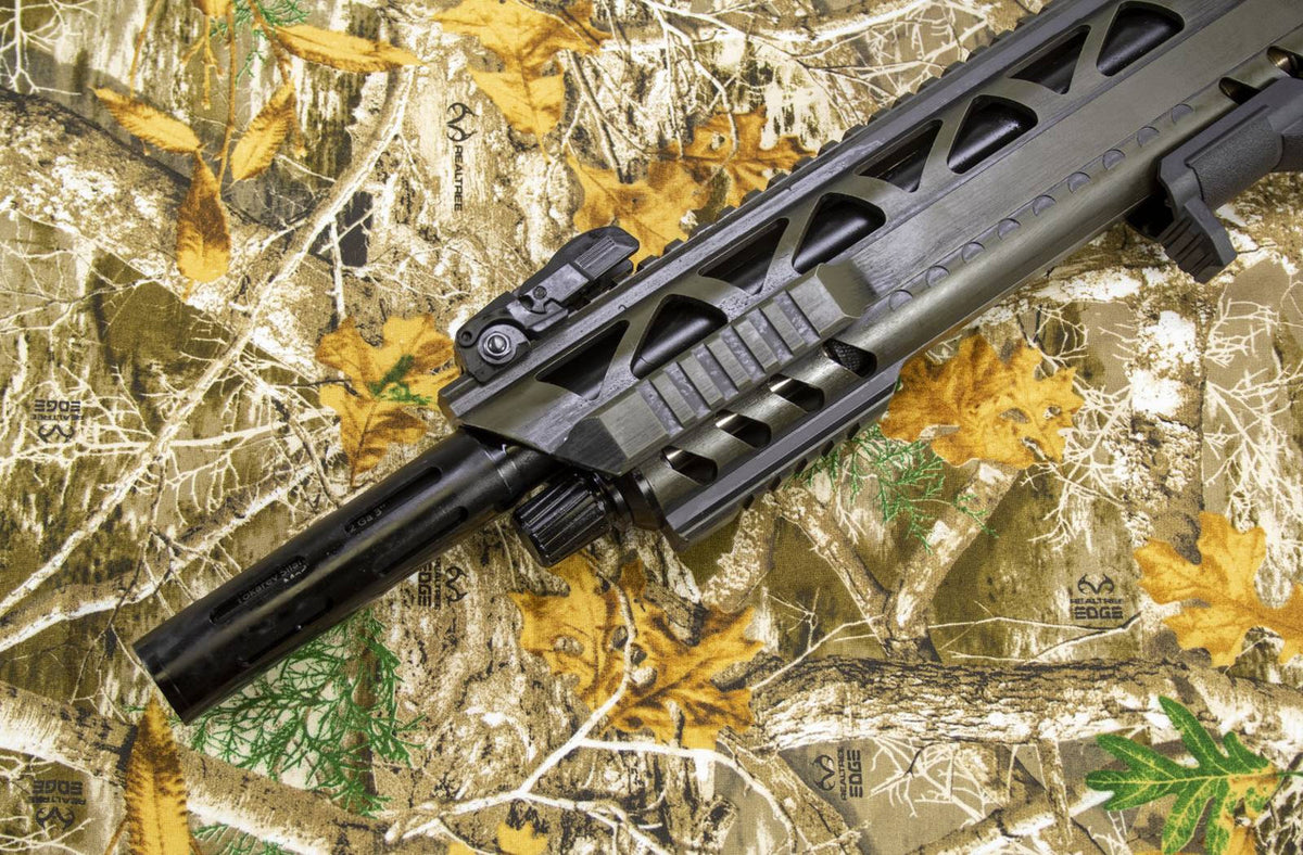 Monastor 102 Battle Worn Green Semi Auto Shotgun 12ga