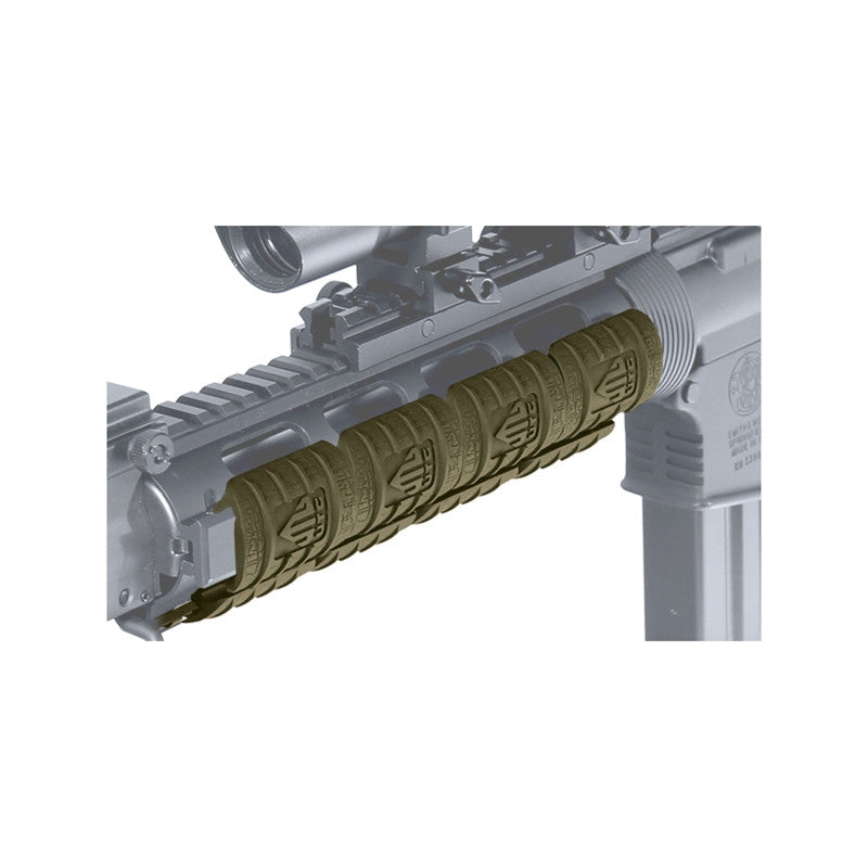 12-Piece OD Green AR-15 Rail Covers