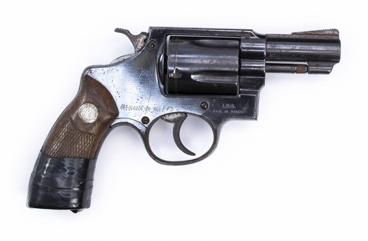 Ina Tiger Revolver, .38 Special, 2 Barrel, Blued