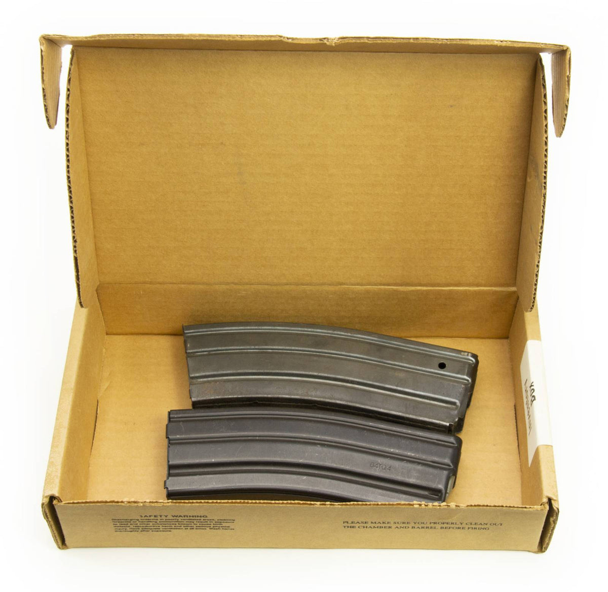 2 Pack - Used AR-15 .223/5.56 30 Round Steel Magazines