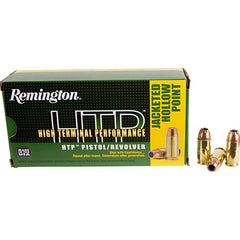 Remington Ammunition RTP45AP7 HTP  45 ACP 230 gr Jacketed Hollow Point (JHP) 50 Bx/ 10 Cs