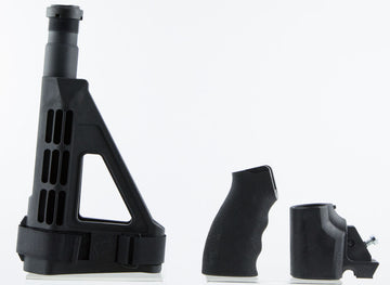 SB Tactical 870SBM401SB AR Brace Remington Tac-14 Complete Kit 10.25 L x 2.1 W Elasto-Polymer Black