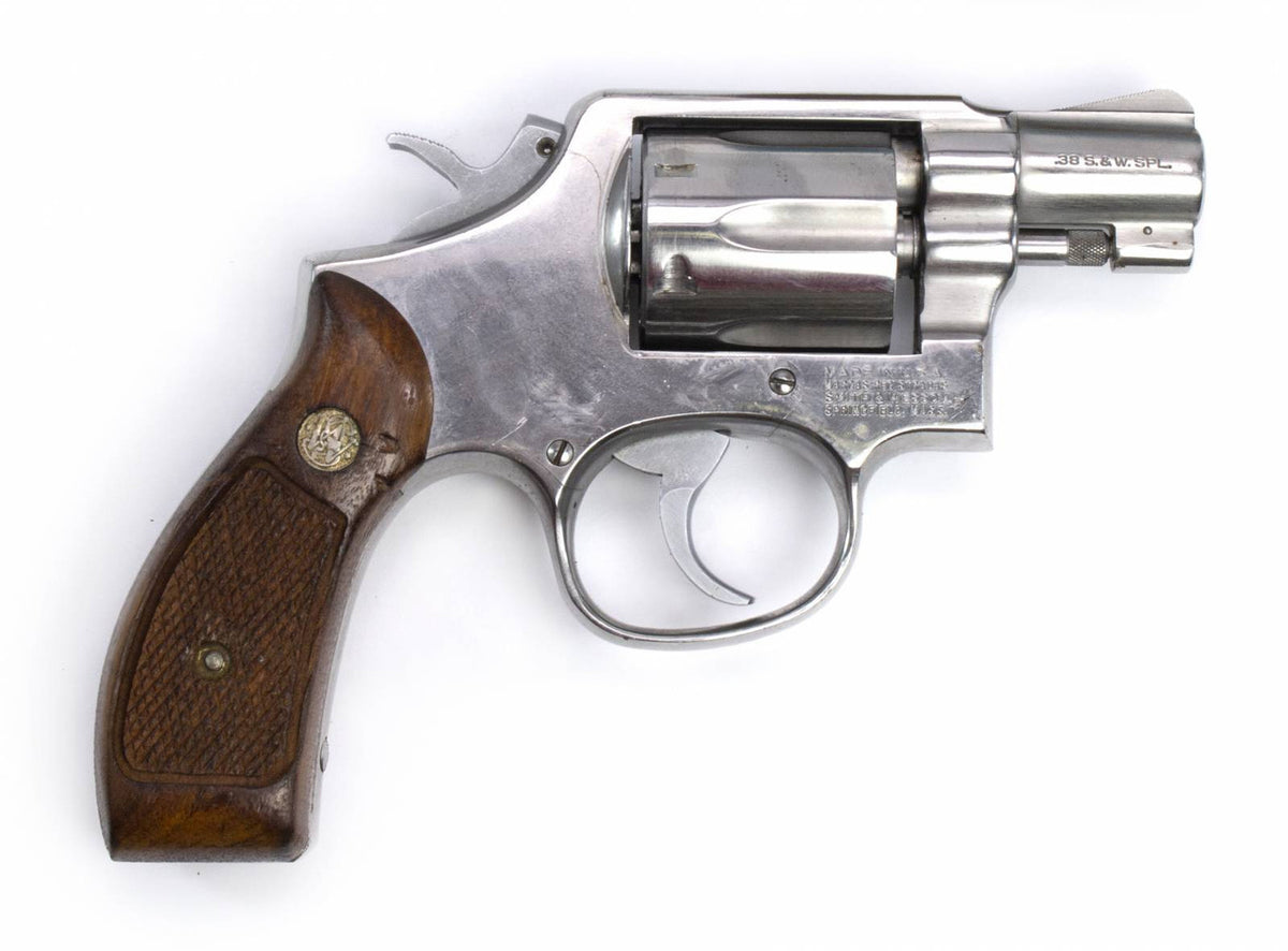 S&W 64-2 Revolver, .38 Special, 2" Barrel, Stainless Steel