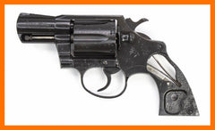Colt Detective Revolver, .38 Special, 2 Barrel, Painted