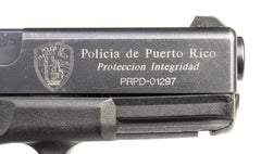 Glock G23 Gen 3 .40cal Semi-Auto 4 Barrel Fixed Sights Factory Handgun with Puerto Rico Police Crest - Very Good Condition