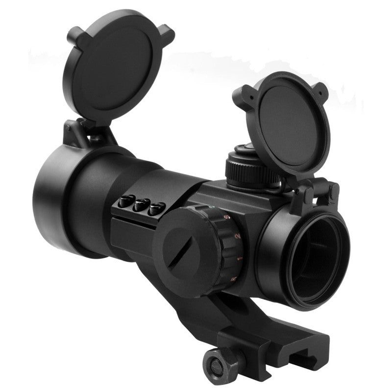 NcSTAR Tactical Red/Green/Blue Dot with Cantilever Weaver/Picatinny Mount - Black