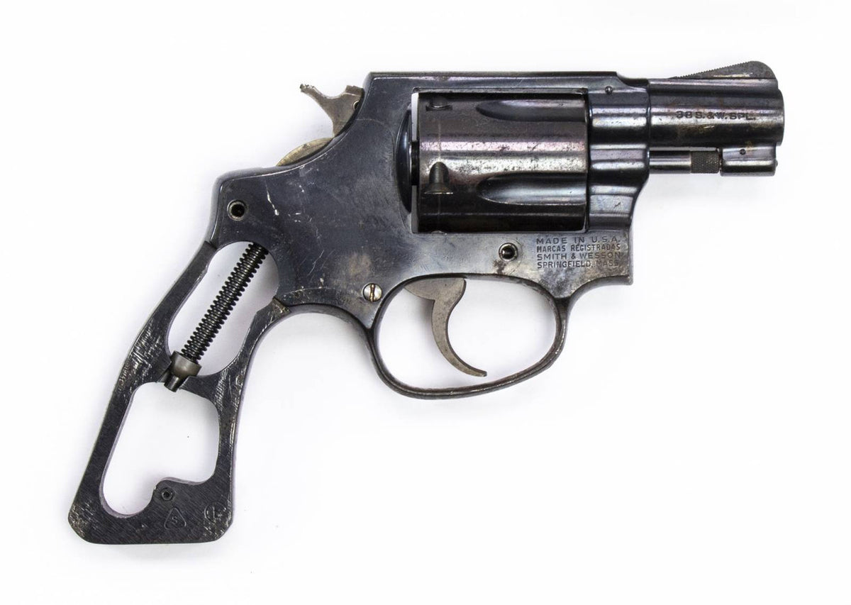 S&W 36 38 Special 2" BARREL BLUED FIXED SIGHT SQUARE BUTT