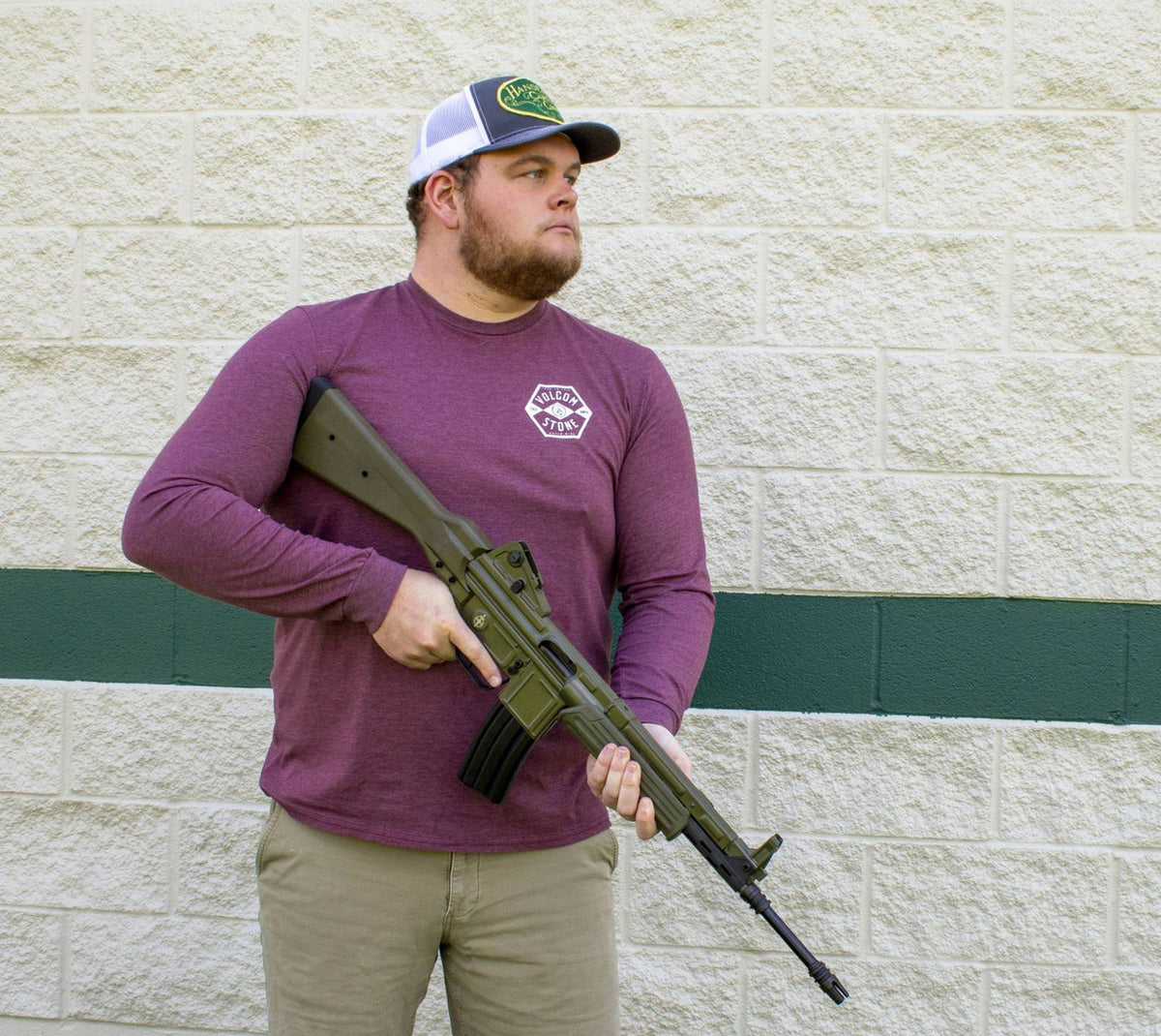 MarColMar CETME Model L 5.56 NATO Semi-Auto Rifle Gen 2 w/ Spanish Green Cerakote Finish