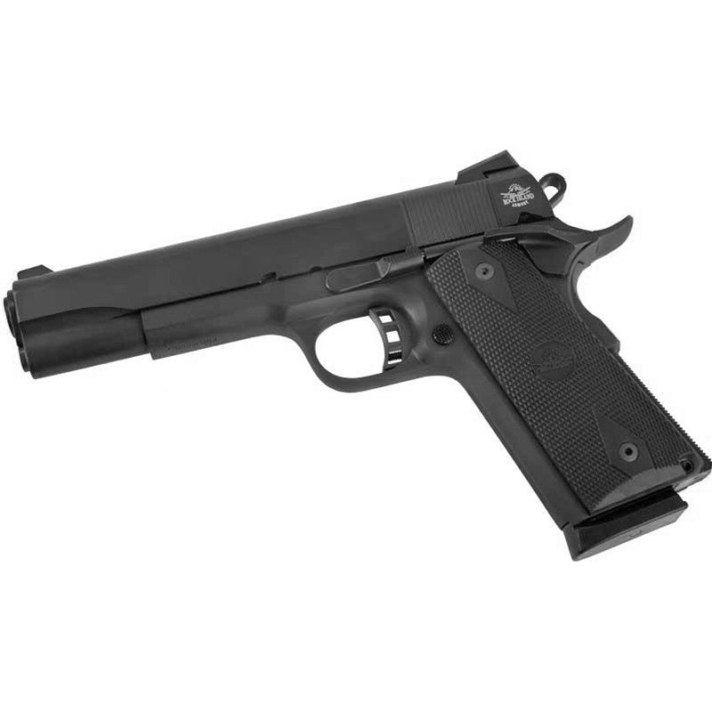 Rock Island 51431 Rock Standard FS 45 ACP 5 8+1 Black Parkerized Black Rubber Grip Fixed Sights
