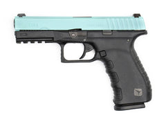Used TARA TM-9 9mm, 4.5 Barrel - Black/Robin's Egg Blue