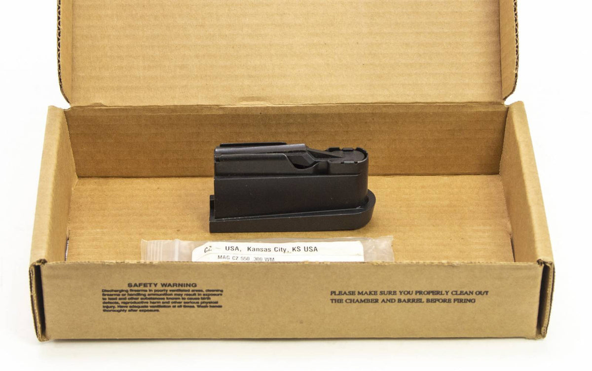 1 NEW CZ 550, 300 WIN 3RD MAG