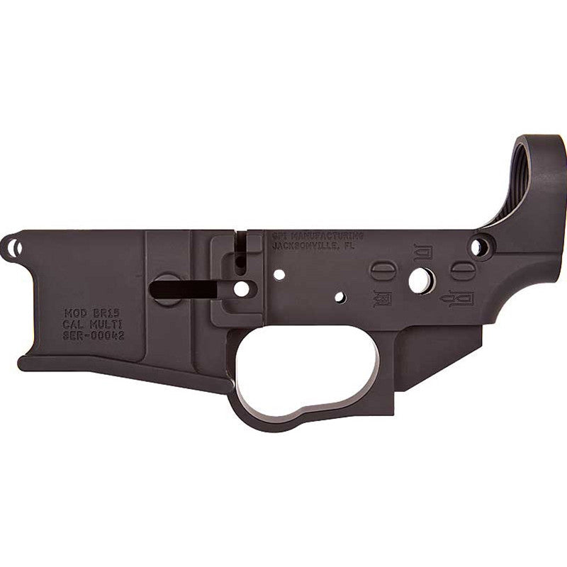 Non-Ambidextrous GPI AR-15 Billet Lower Receiver