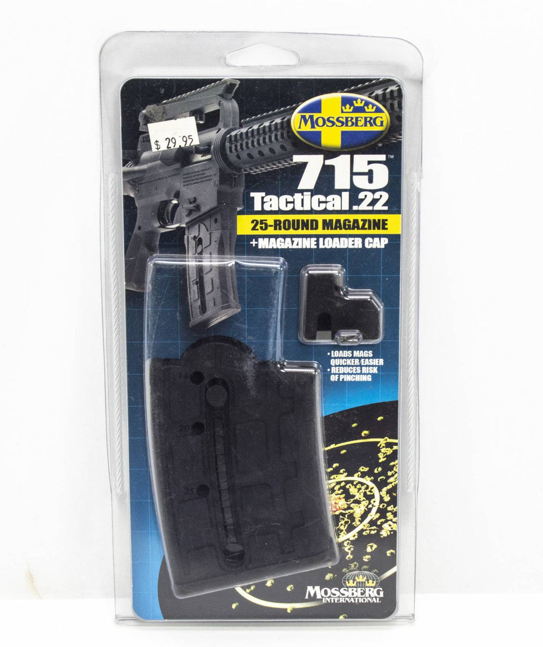 5 NEW MOSSBERG 715, .22LR 25RD MAGS