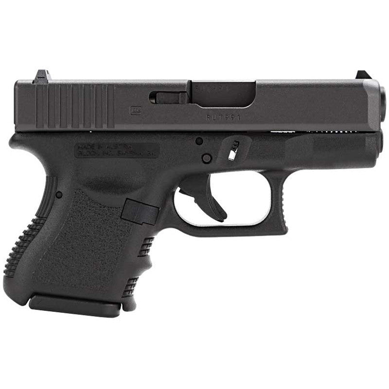 Glock PI3950201 G39 Standard 45 GAP 3.42 6+1 Black Black Polymer Grip Fixed Sights