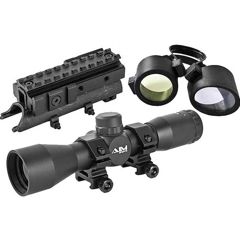 4X32 Mil-Dot Scope & Mount Package