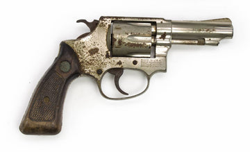 S&W 31-1 .32S&W LONG 3BBL SQUARE BUTT FIXED SGTHS NICKEL
