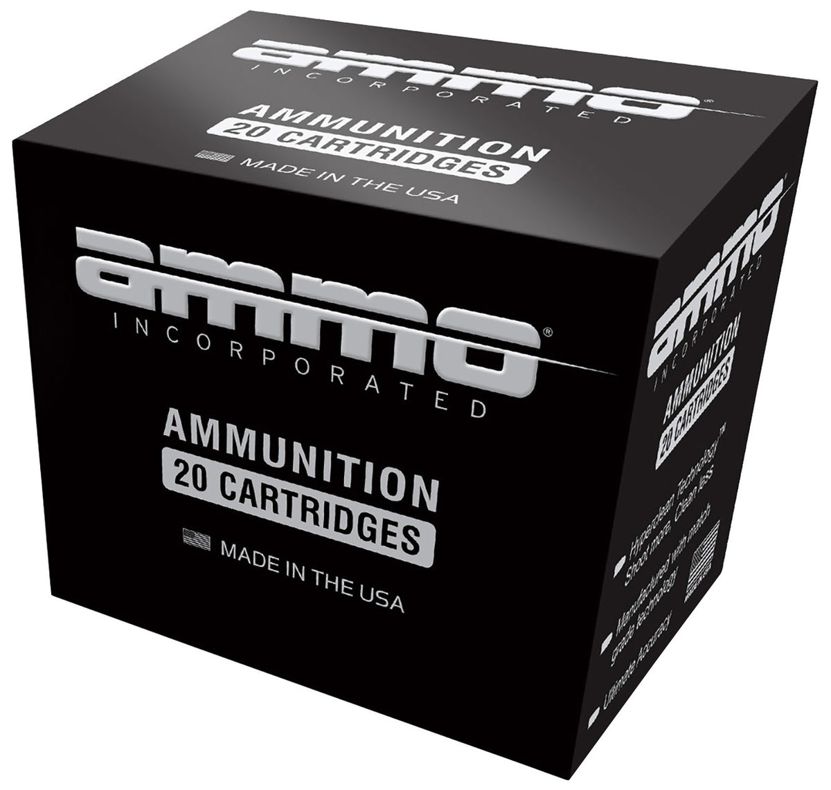 Ammo Incorporated 300B110VMXA20 Signature 300 Blackout 110 gr V-Max 20 Bx/10 Cs