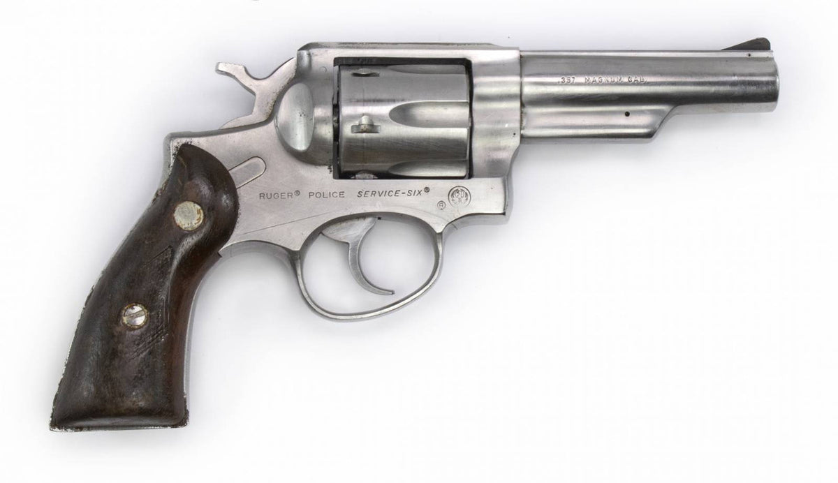 RUGER POLICE SERVICE SIX .357 4 BARREL STAINLESS