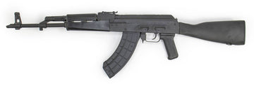 Romanian WASR-10 7.62x39mm AKM with Black Synthetic Polymer Furniture. Certified Used.