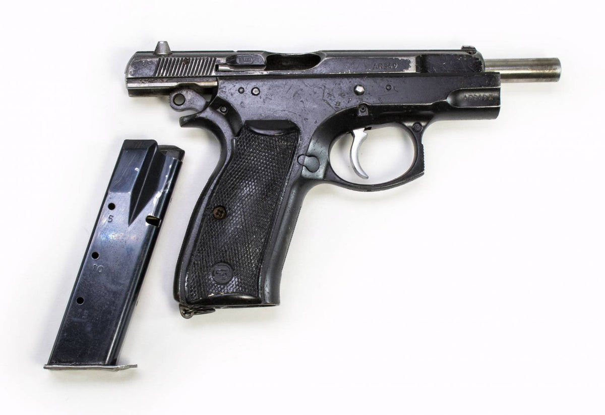 Ceska 9mm CZ75BD Police Trade-In Caliber Black Pistol