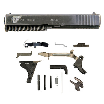 CUSTOM Factory GLOCK 23 Gen 2 .40 S&W Cal. Complete* Slide Upper and Lower Parts Build Kit
