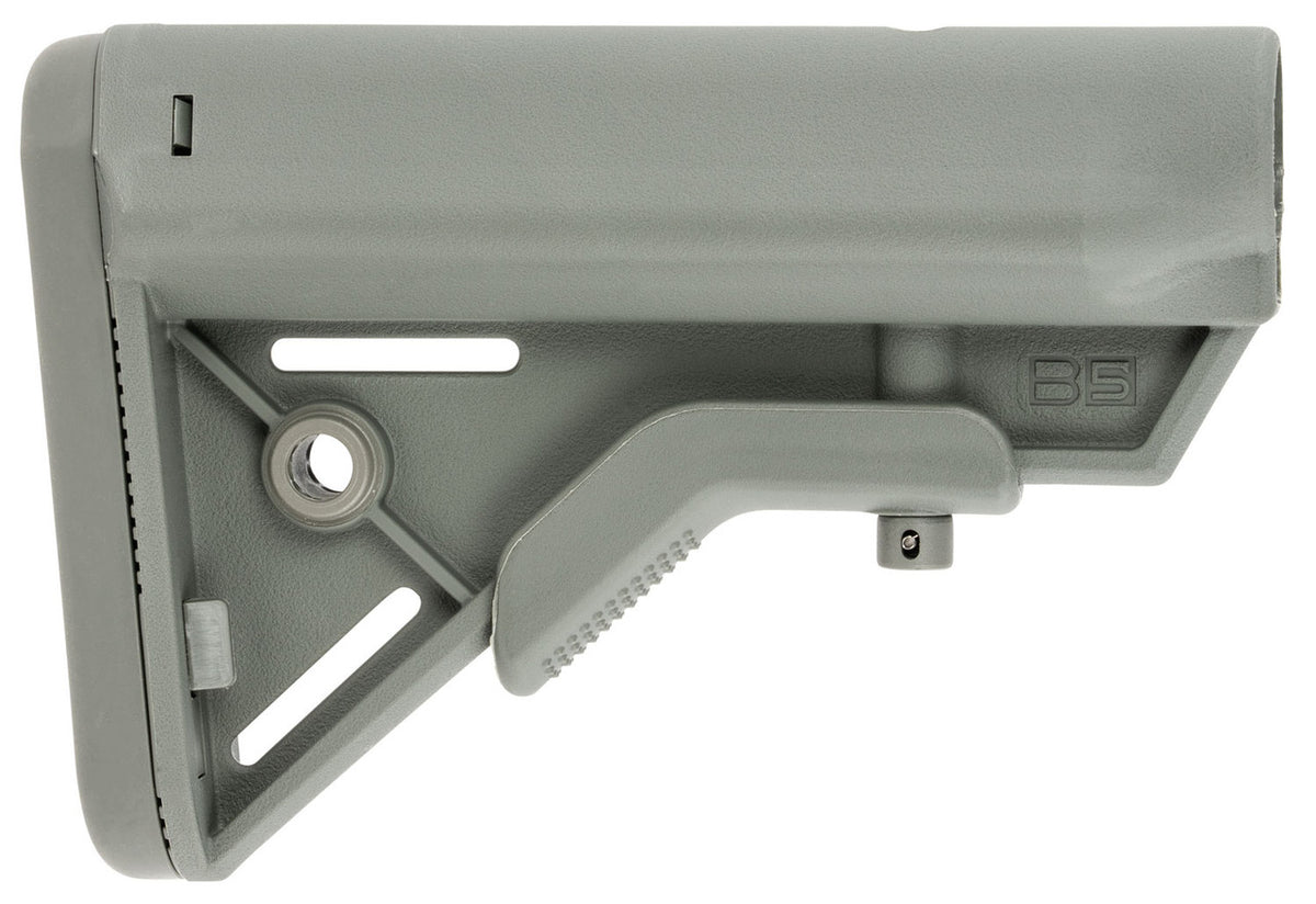B5 Systems BRV1087 Bravo Stock  Foliage Green Synthetic for AR15/M4 with Mil-Spec Receiver Extension