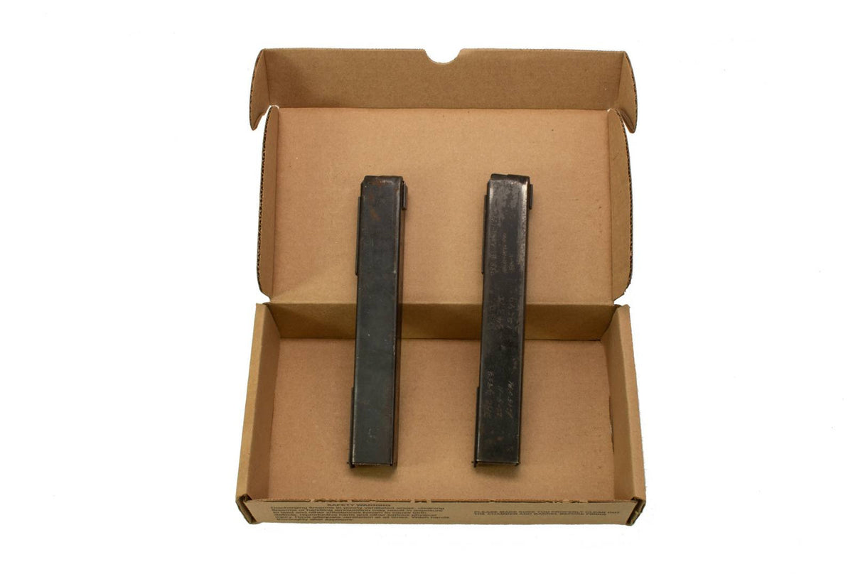 2 Pack - Used Suomi 9mm 32 Round Magazines