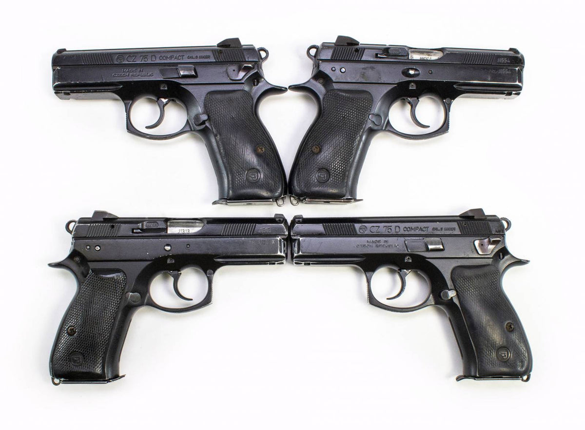 Ceska CZ75D Compact 9mm Caliber Black Pistol