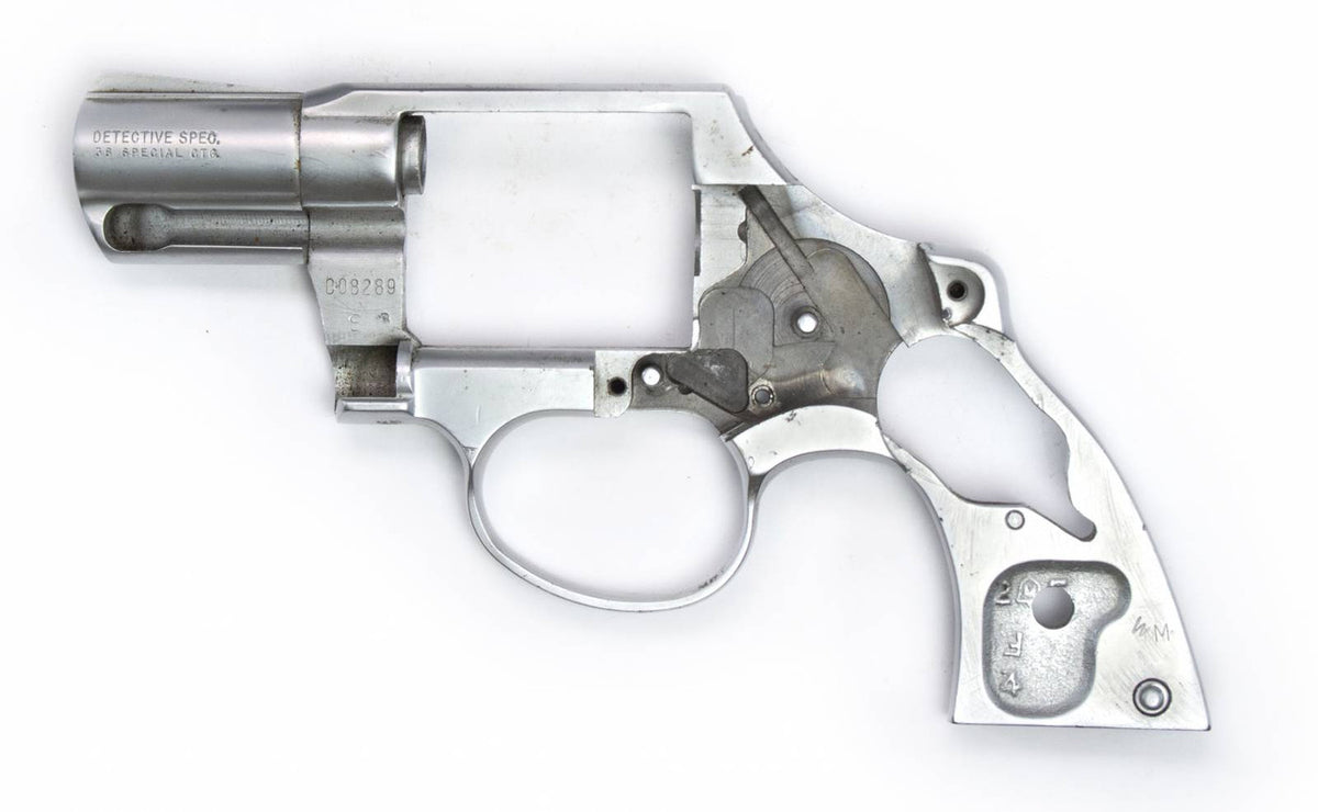 Colt Detective Special Frame, .38 Special, 2 Barrel, Stainless Steel