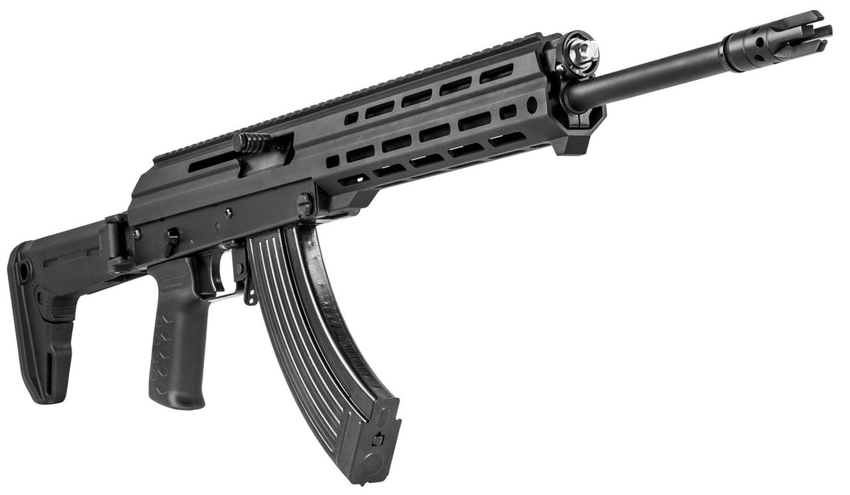M+M Industries M10XZ M10X 7.62x39mm 16.50 30+1 Black 5 Position Side Folding Collapsible Stock