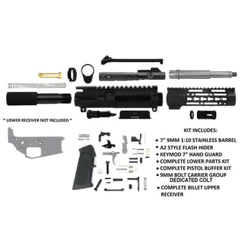 TacFire 9mm 7 Complete Pistol Kit (works with 9mm Glock‚Äö√ë¬¢-style mags)