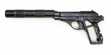 Beretta 71 22LR Pistol - 9.25 Barrel w/Faux Supressor - Good Condition - No Mag