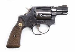 S&W 36 .38 SPL 2" BARREL BLUED FIXED SIGHT SQUARE BUTT
