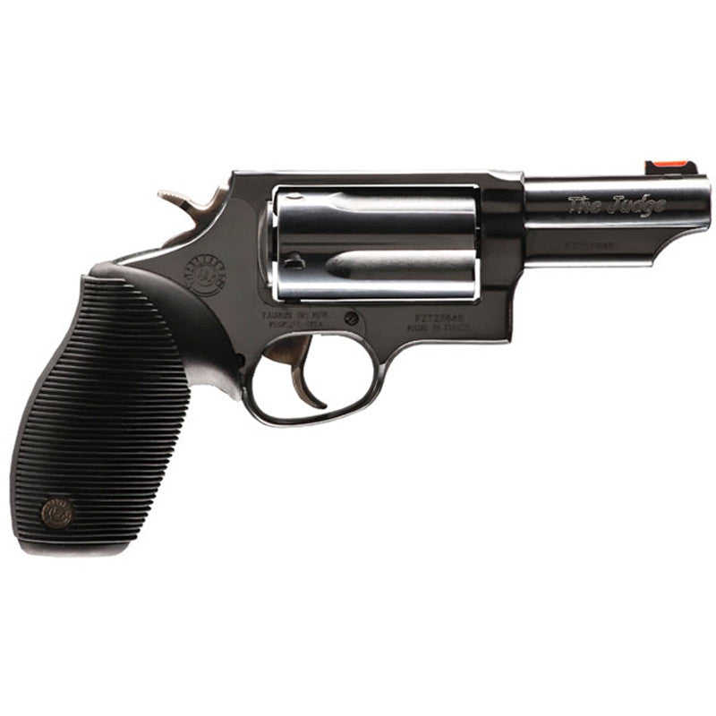 Taurus 2441031T Judge  45 Colt/410 Gauge 5rd 3 Black Matte Oxide Black Ribber Grip Fiber Optic Front Sight