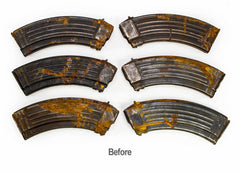 Original Romanian Military AK-47 30rd Steel Magazine - 6 Pack