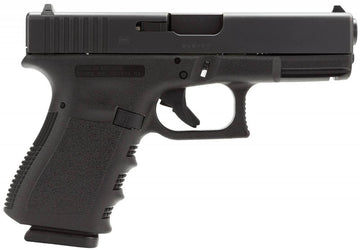 Glock PI1950203 G19 Gen 3 Compact 9mm Luger 4.10 15+1 Black Steel Slide Black Polymer Grip